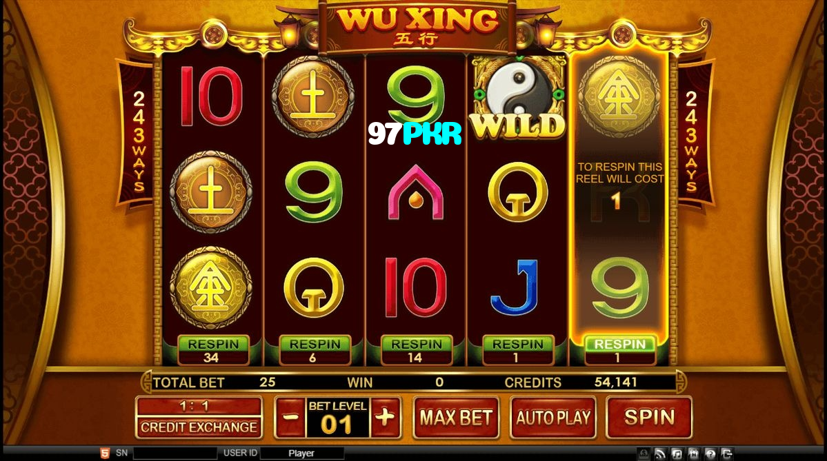 available types of 97PKR bet including pre-match live express and system bets